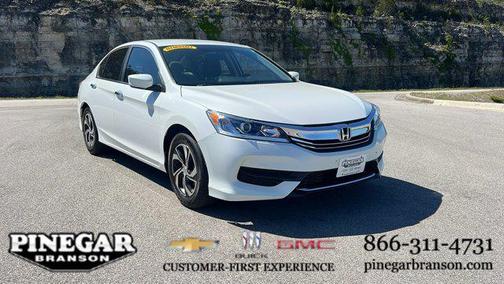 White Orchid Pearl 2016 Honda Accord LX