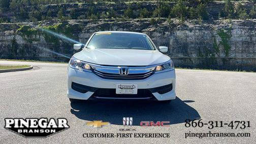 White Orchid Pearl 2016 Honda Accord LX
