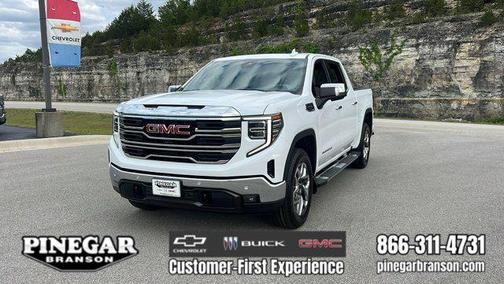Summit White 2026 GMC Sierra 1500 SLT