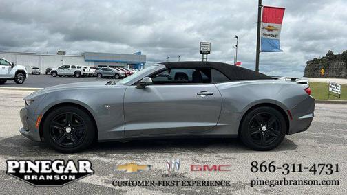 Satin Steel Metallic 2020 Chevrolet Camaro 1LT
