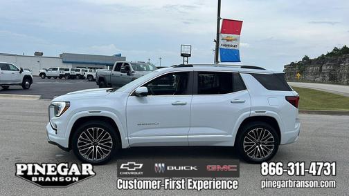 Glacier White Tricoat 2026 GMC Terrain Denali