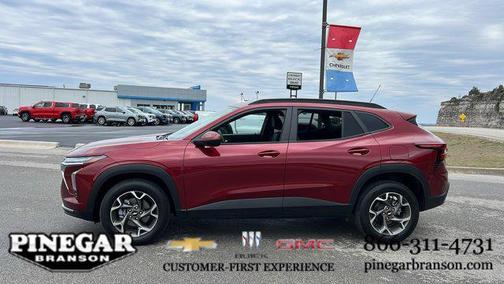 Crimson Metallic 2025 Chevrolet Trax LT