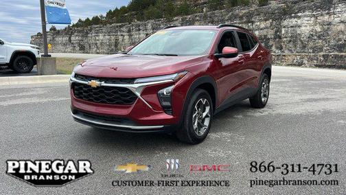 Crimson Metallic 2025 Chevrolet Trax LT