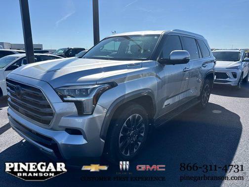 Celestial Silver Metallic 2024 Toyota Sequoia Limited