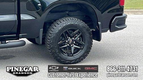 Black 2026 Chevrolet Silverado 1500 Custom Trail Boss