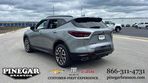 Sterling Gray Metallic 2025 Chevrolet Blazer RS