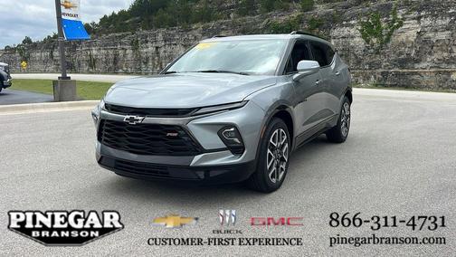 Sterling Gray Metallic 2025 Chevrolet Blazer RS