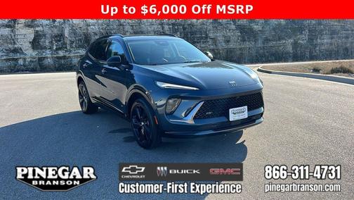 Quartz Blue Metallic 2026 Buick Envision Sport Touring AWD