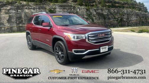 Crimson Red Tintcoat 2018 GMC Acadia SLT-1