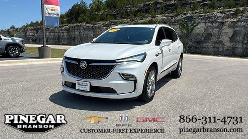 White Frost Tricoat 2023 Buick Enclave Avenir AWD