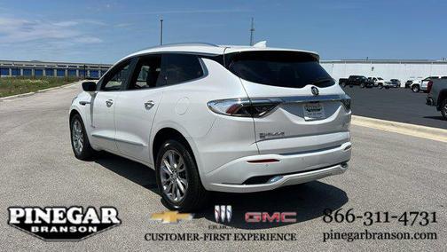 White Frost Tricoat 2023 Buick Enclave Avenir AWD