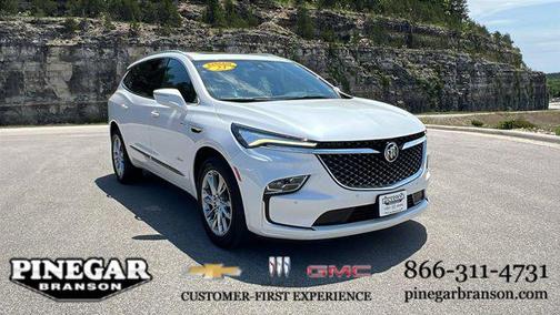 White Frost Tricoat 2023 Buick Enclave Avenir AWD