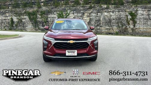 Crimson Metallic 2025 Chevrolet Trax LT