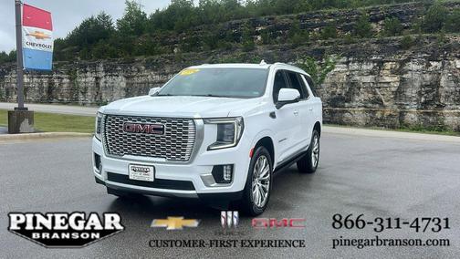 Summit White 2022 GMC Yukon Denali