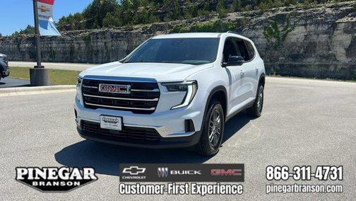 Summit White 2026 GMC Acadia Elevation AWD