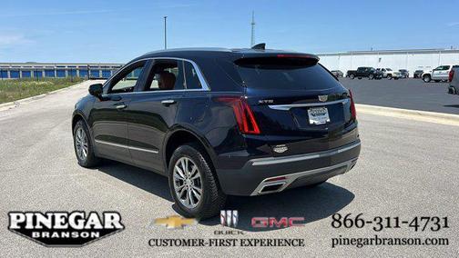 Dark Moon Blue Metallic 2021 Cadillac XT5 Premium Luxury