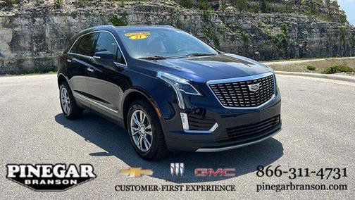 Dark Moon Blue Metallic 2021 Cadillac XT5 Premium Luxury