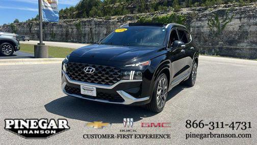 Twilight Black 2023 Hyundai SANTA FE Calligraphy