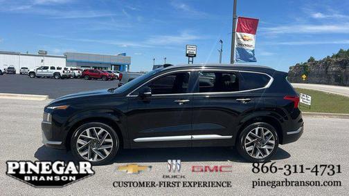 Twilight Black 2023 Hyundai SANTA FE Calligraphy