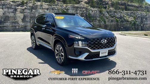 Twilight Black 2023 Hyundai SANTA FE Calligraphy