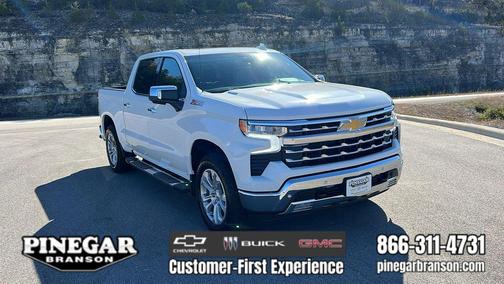 Summit White 2026 Chevrolet Silverado 1500 LTZ