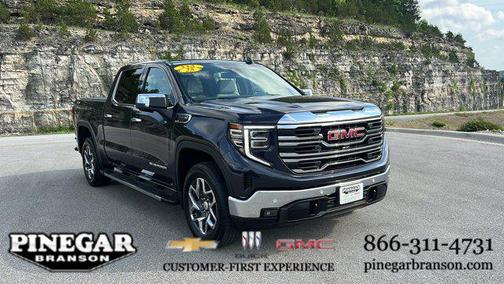 Titanium Rush Metallic 2025 GMC Sierra 1500 SLT