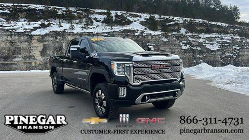 Ebony Twilight Metallic 2023 GMC Sierra 3500 Denali