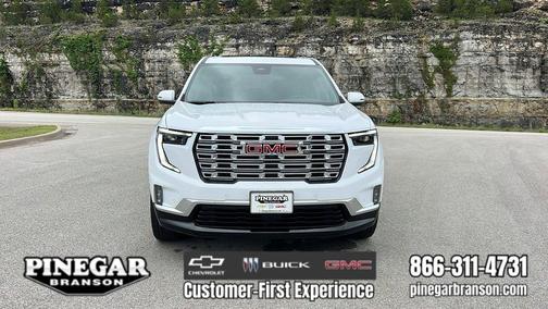 Summit White 2026 GMC Acadia Denali
