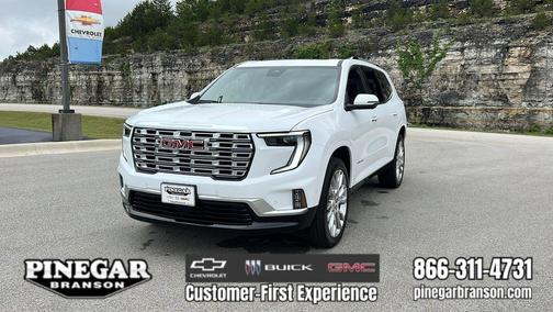 Summit White 2026 GMC Acadia Denali