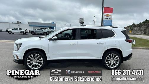 Summit White 2026 GMC Acadia Denali