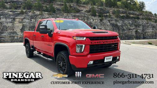 Red Hot 2021 Chevrolet Silverado 2500 LTZ