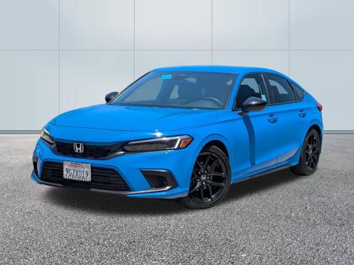 Boost Blue Pearl 2023 Honda Civic