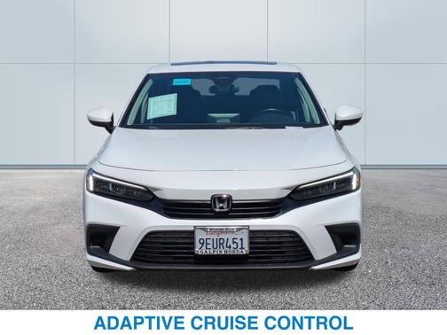 Platinum White Pearl 2023 Honda Civic