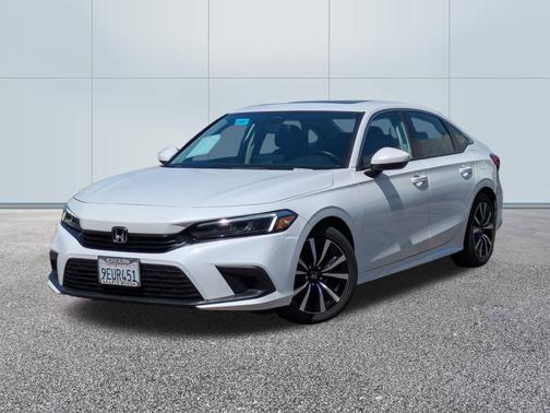 Platinum White Pearl 2023 Honda Civic