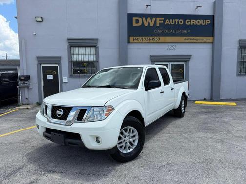 Glacier White 2020 Nissan Frontier SV
