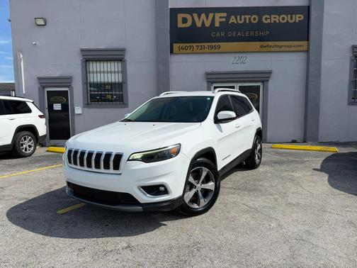 Bright White Clearcoat 2019 Jeep Cherokee Limited