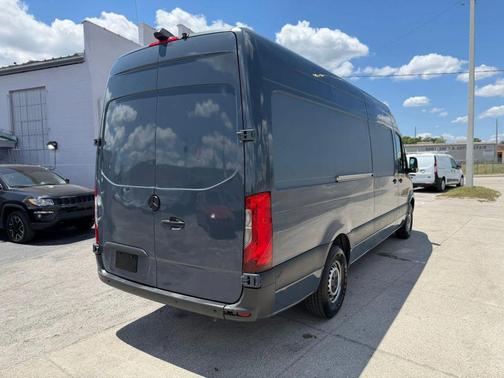 Gray 2019 Mercedes-Benz Sprinter 2500 High Roof w/170  WB Van 3D