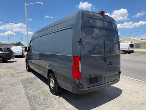 Gray 2019 Mercedes-Benz Sprinter 2500 High Roof w/170  WB Van 3D