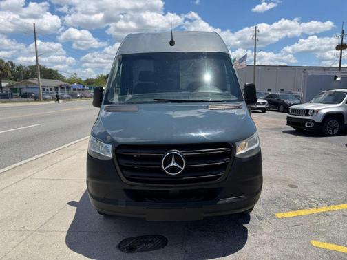 Gray 2019 Mercedes-Benz Sprinter 2500 High Roof w/170  WB Van 3D