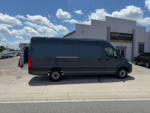 Gray 2019 Mercedes-Benz Sprinter 2500 High Roof w/170  WB Van 3D