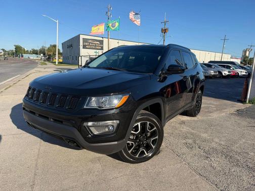 Diamond Black Crystal Pearlcoat 2020 Jeep Compass North Edition 4x4