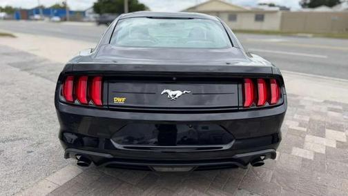 Shadow Black 2018 Ford Mustang EcoBoost