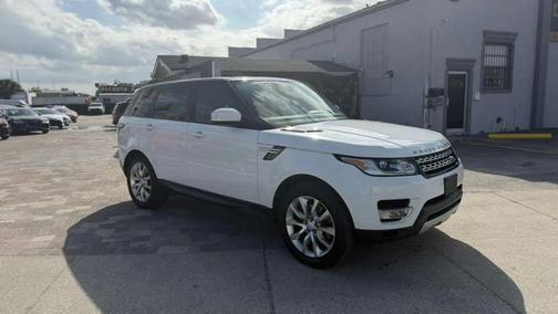 White 2016 Land Rover Range Rover Sport 3.0L Turbocharged Diesel HSE Td6