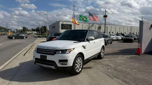 White 2016 Land Rover Range Rover Sport 3.0L Turbocharged Diesel HSE Td6