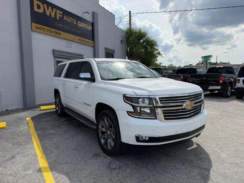 White 2015 Chevrolet Suburban 1500 LTZ