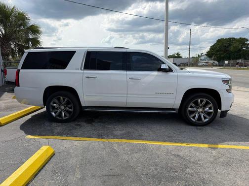 White 2015 Chevrolet Suburban 1500 LTZ