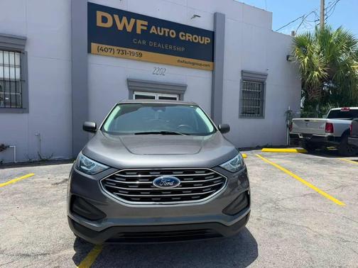 Gray 2021 Ford Edge Sport