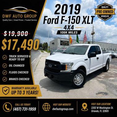 Oxford White 2019 Ford F-150 XLT