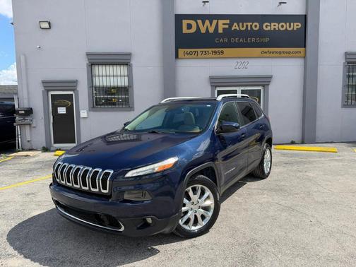 True Blue Pearlcoat 2015 Jeep Cherokee Sport