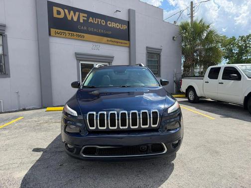 True Blue Pearlcoat 2015 Jeep Cherokee Sport
